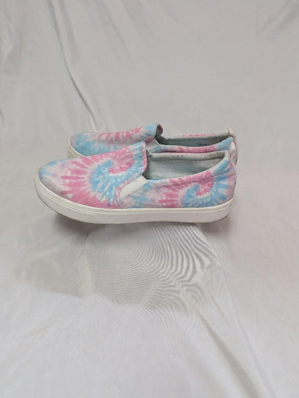 Skechers Blue Pink Tie-dye Slip On Comfort Shoes Women's Size 10